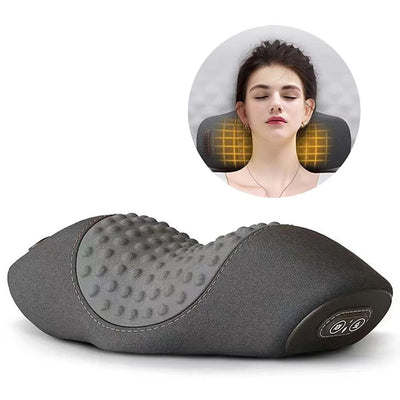 Electric Massager Cervical Pillow Hot Compress Vibration